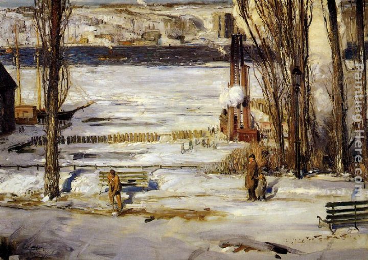 George Wesley Bellows A Morning Snow